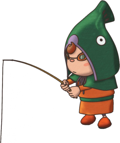 Fishermanchar - Fantasy Life Pescador (400x479)