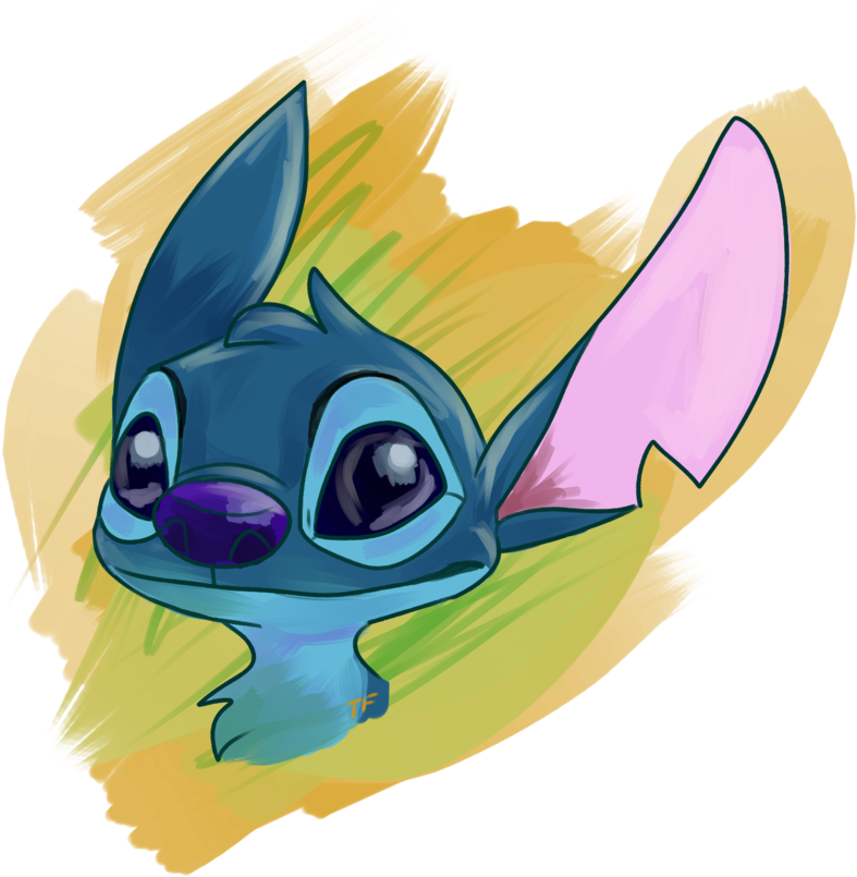 Stitch Brush Test By Rebelsquishy - Cartoon (894x894)
