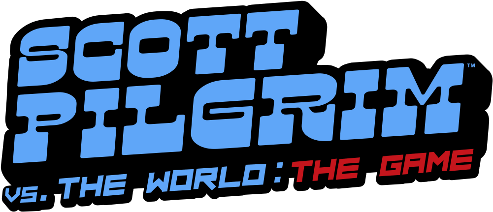 Scott Pilgrim Vs The World The Game Wordmark - Scott Pilgrim Logo Png (1024x448)