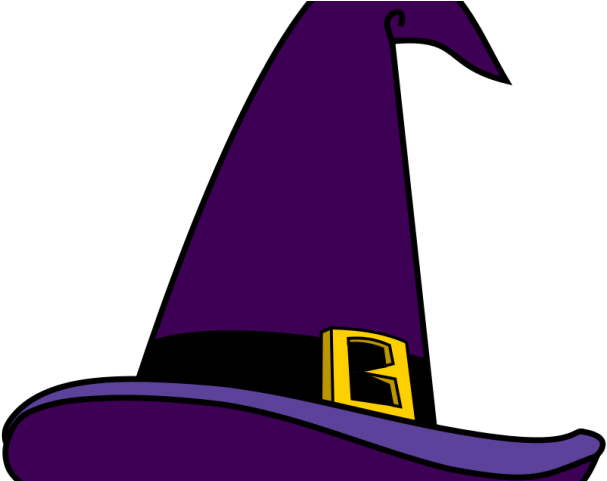 Witch Hat Clipart Cartoon - Wizard Hat Clip Art (640x480)