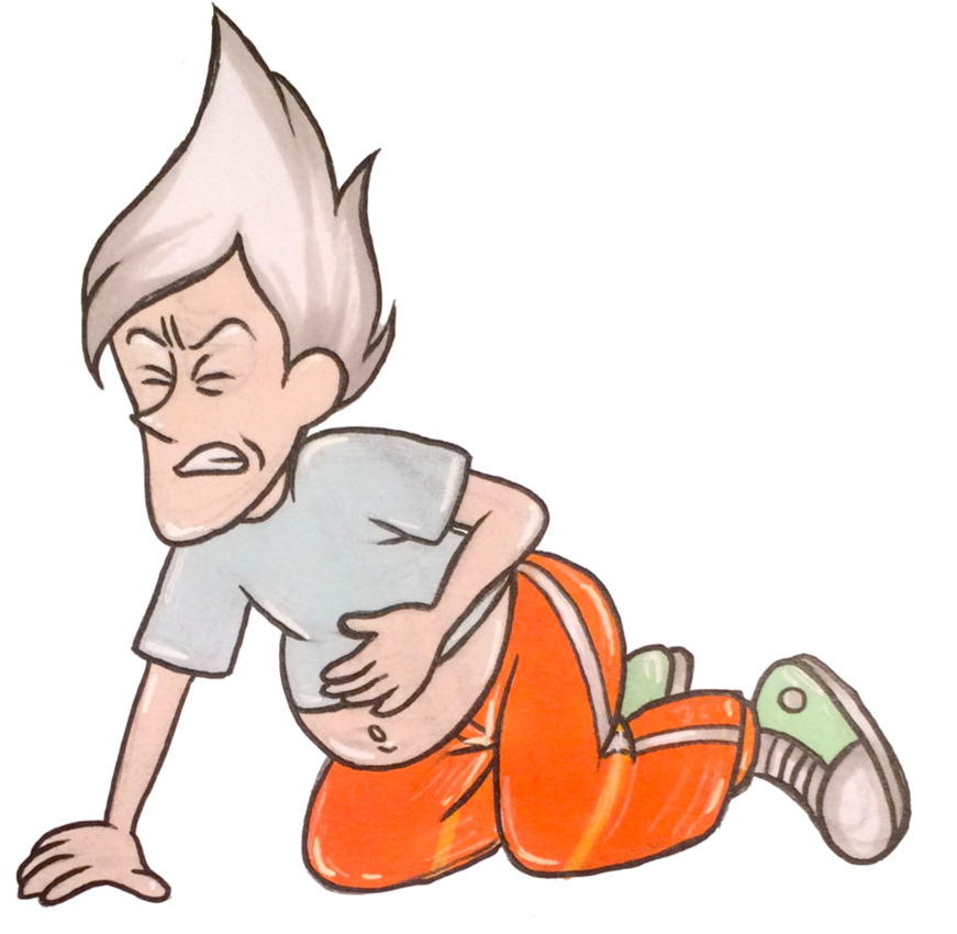 Sour Cream In Labor By Zoelodge - Cartoon (905x883)