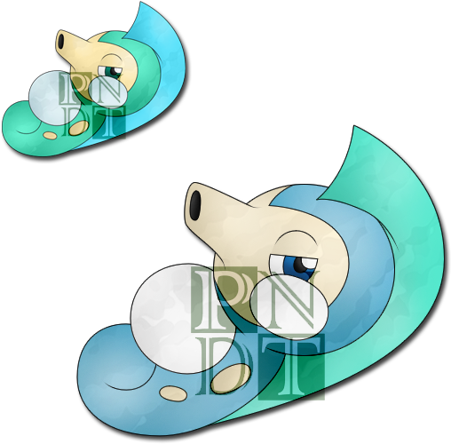 Fakemon Aquine-m By Psychonyxdorotheos - Sea Horse Fakemon (600x600)
