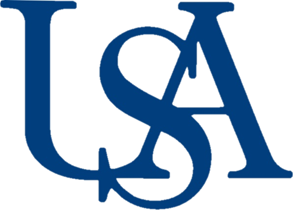 University Of South Alabama Jaguars Logo (597x432)