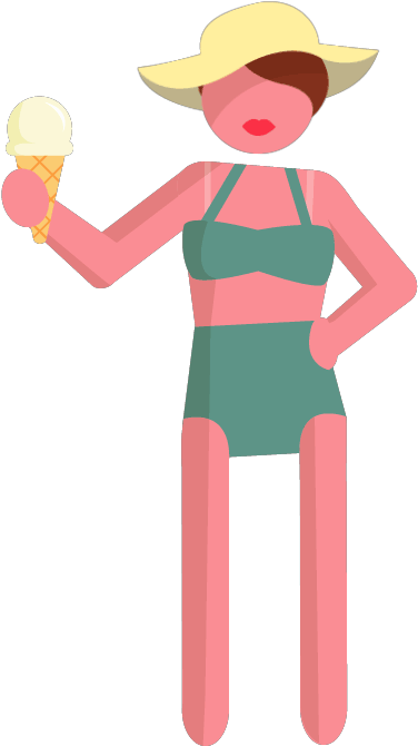 Beach - Beach Cartoon Gif Transparent (480x771)