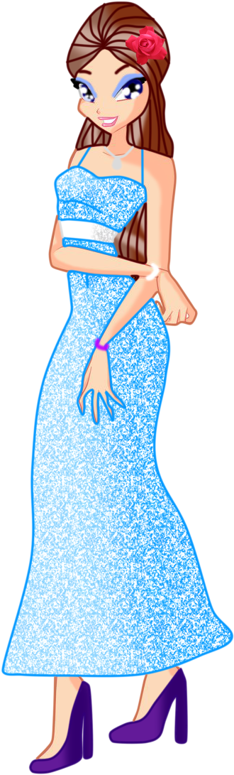 Myself In 6th Grade Prom Gown By Ravenvillanuevat2p - Illustration (666x1200)