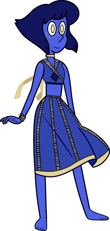 Blue Clipart Transparent Dress - Lapis Lazuli Steven Universe (388x810)
