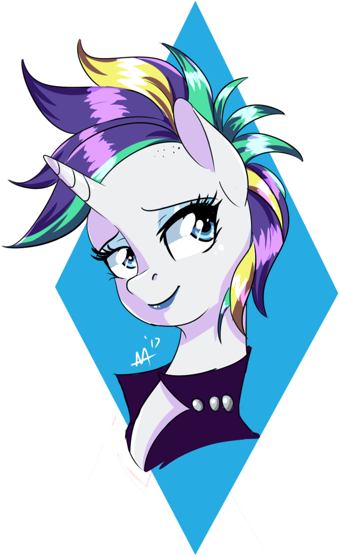 Raripunk By Art Of Aa - Isn T The Mane Thing About You Rarity (700x1140)