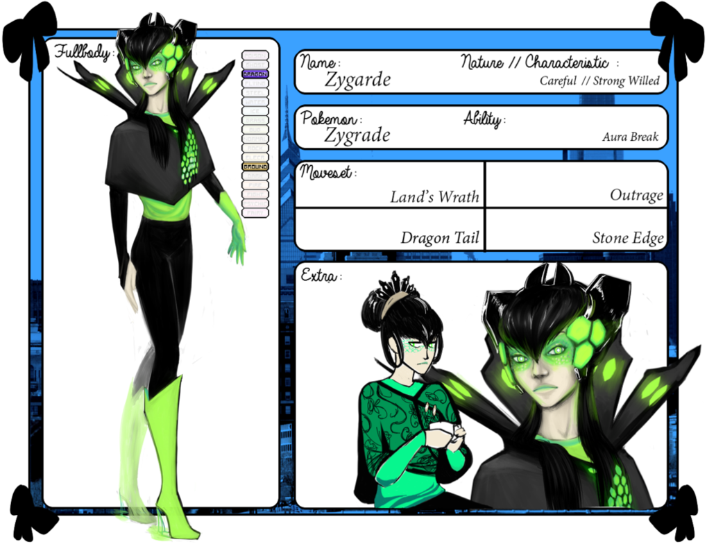 Zygarde App By Xanthirobotic - Cartoon (1019x784)