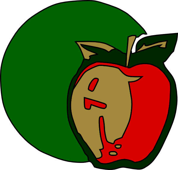 Free Vector Apple Fruit Plant Clip Art - Dia De San Patricio (600x575)