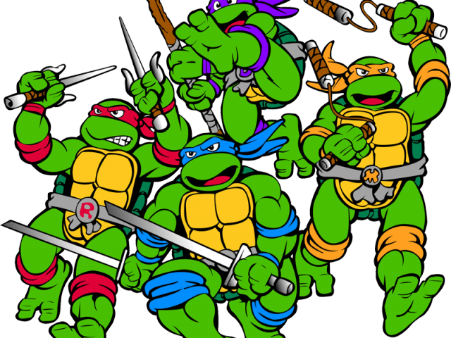 Teenage Mutant Ninja Turtles Clipart - Teenage Mutant Ninja Turtles Birthday (640x480)