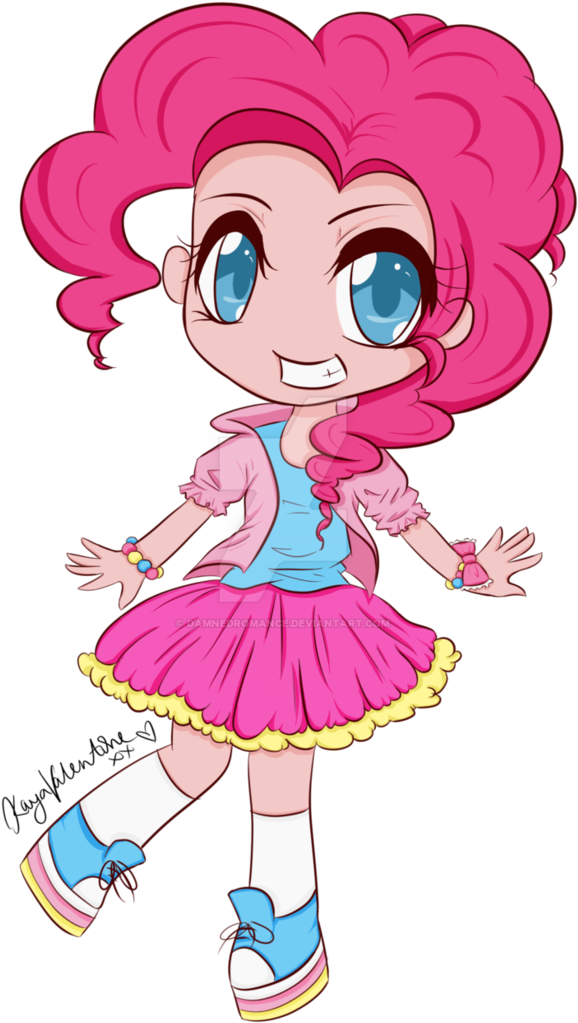 Pinkie Pie Gijinka By Damnedromance - Pinkie Pie Human Form (740x1080)