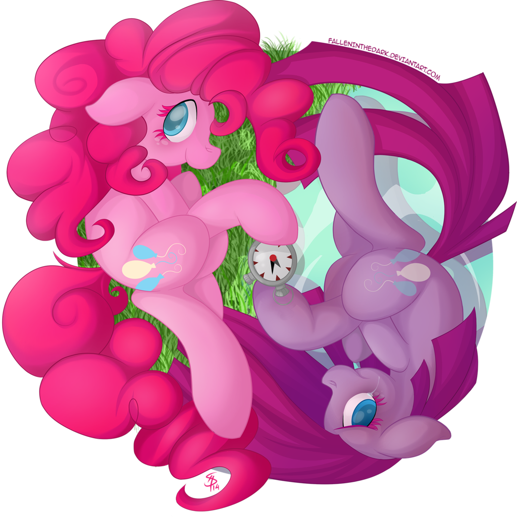 Falleninthedark Pinkie Pie And The Mirror Pool - De Pinkie Pie Deviant Art (1024x1025)