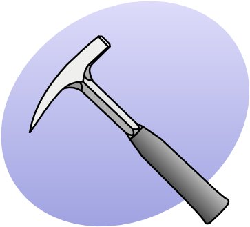Hammer Clipart Geologist - Png Geology (400x360)