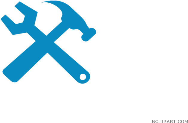 Hammer Silhouette Tools Free Clipart Images Bclipart - Hammer And Wrench Icon (700x525)