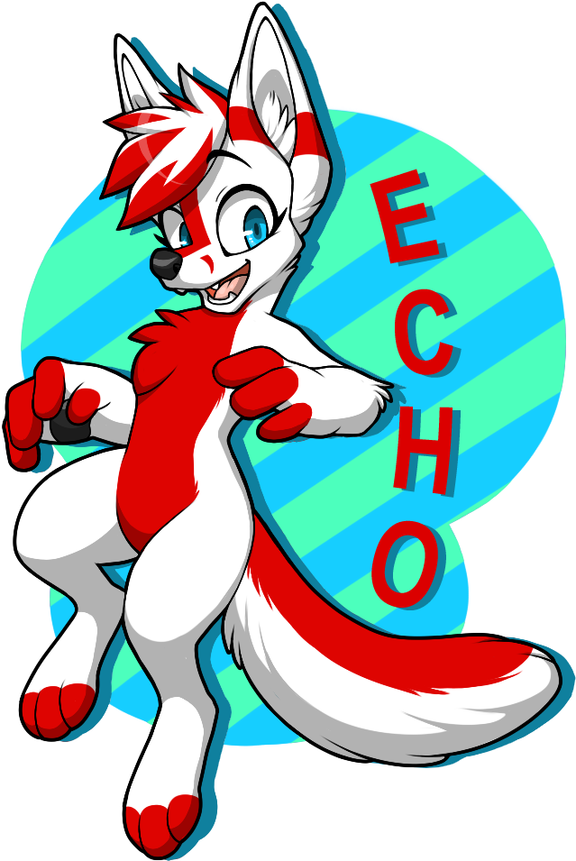 Echo Badge By Thewardenx3 - Cartoon (800x1000)