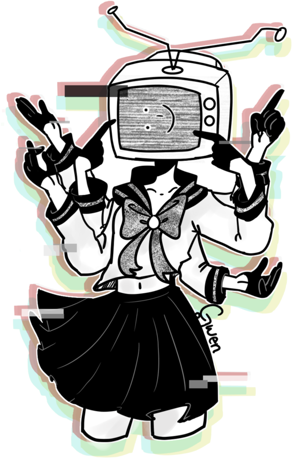 Echo Gumi By Gwen Studios - Megpoid (792x1008)