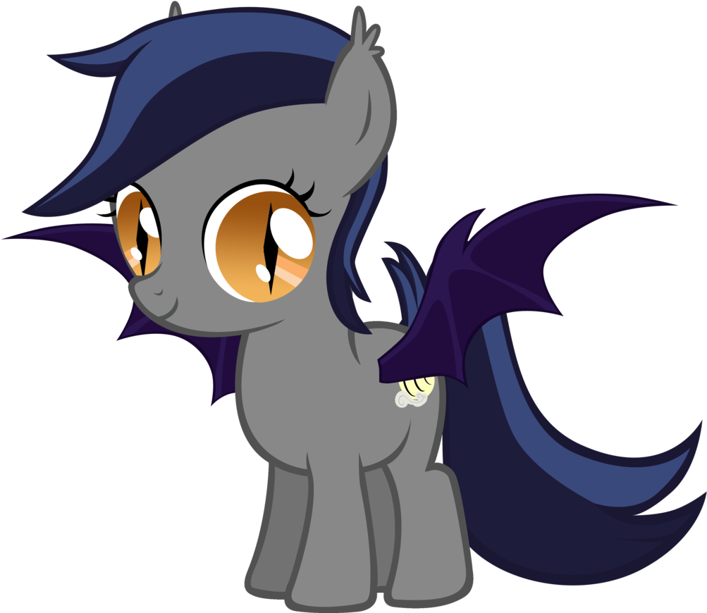 Echo The Bat Pony 7 Filly Edition By Zee66-d6cq6fl - Mlp Bat Pony Filly (1024x881)