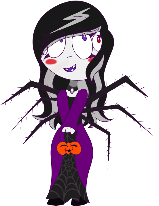 Itsy Bitsy Spider By Ivorydress - Cartoon (600x1000)