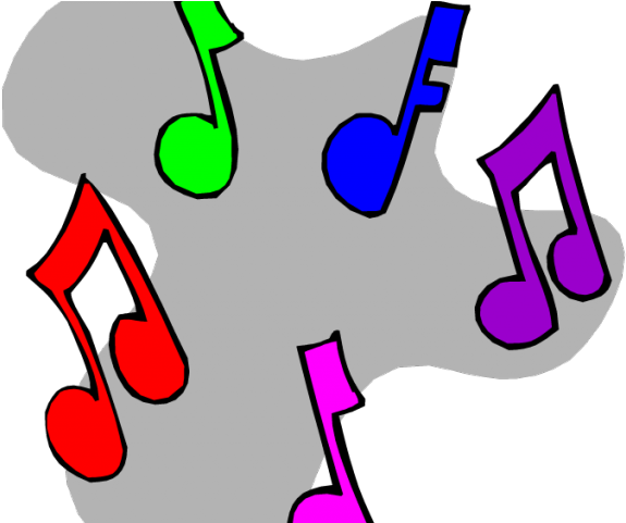 Song Clipart Music Word - Music Notes Clip Art (640x480)