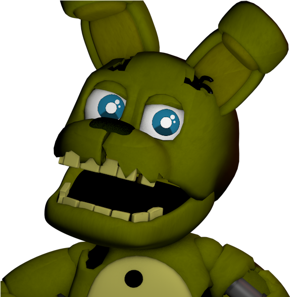 Adventure Springtrap Blender Download By Carlosparty19 - Cartoon (800x600)