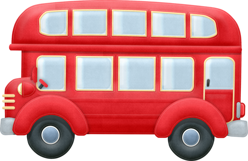 Clipart - Double Decker Bus Clip Art (800x519)