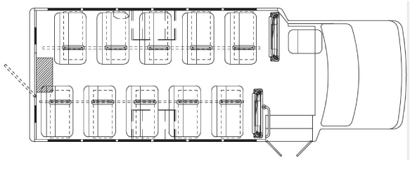 School Bus Floorplan 20p - School (600x300)