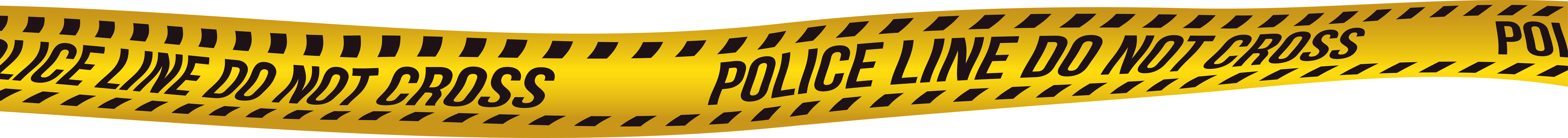 Police Clipart Police Line - Police Clipart Police Line (8020x705)