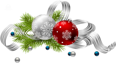 Kwiaty Gify Bez Tła - Christmas Decoration Png (500x281)
