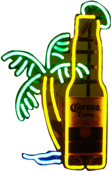 Corona Clipart Corona Beer Clipart - Beer Neon Signs Png (280x430)