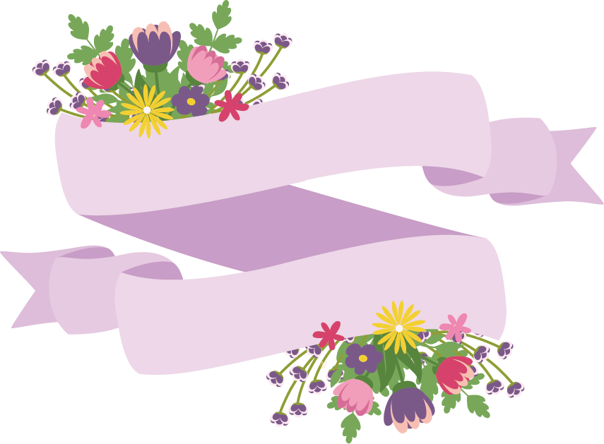 Flower Floral Design - Flower Border Design Png (855x629)