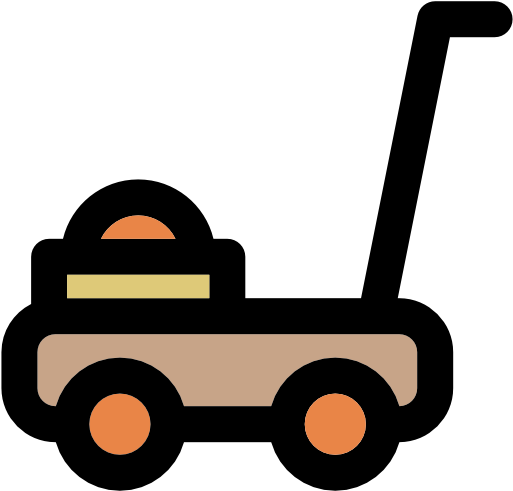 Lawn Mower Free Icon - Lawn Mower (512x512)