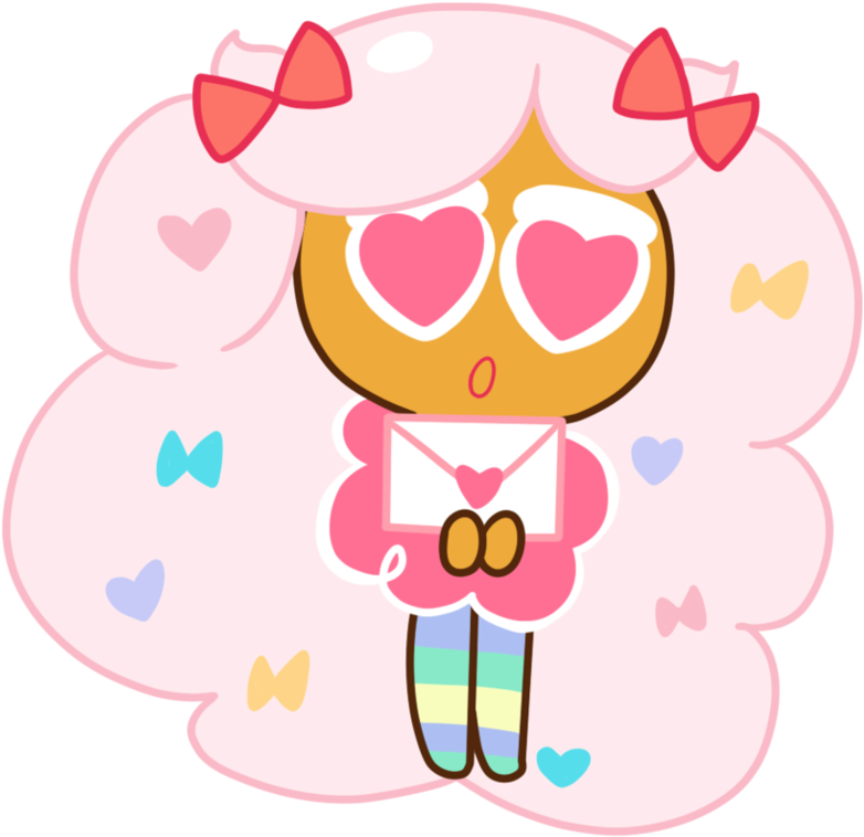Cotton Candy Cookie By Pastelpeppermints - Cotton Candy Cookie By Pastelpeppermints (979x816)