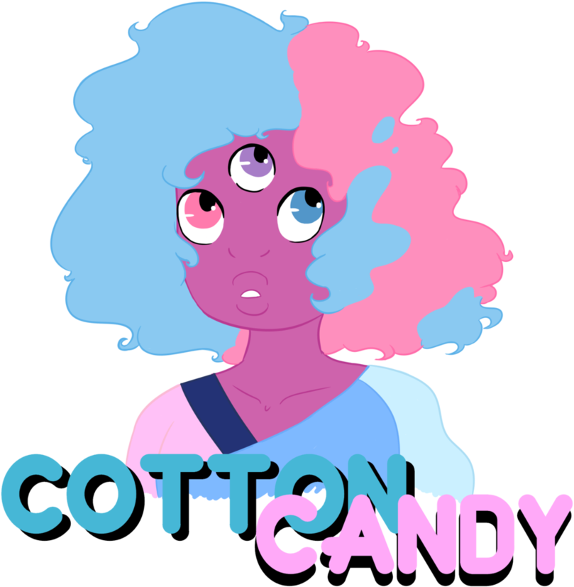 Cotton Candy Garnet By Thenightmaregirls - Clip Art (879x908)