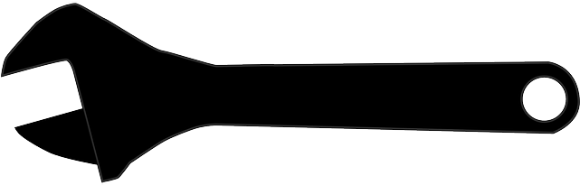 Drawing, Silhouette, Cartoon, Tools, Wrench - Гаечный Ключ Вектор Png (680x340)