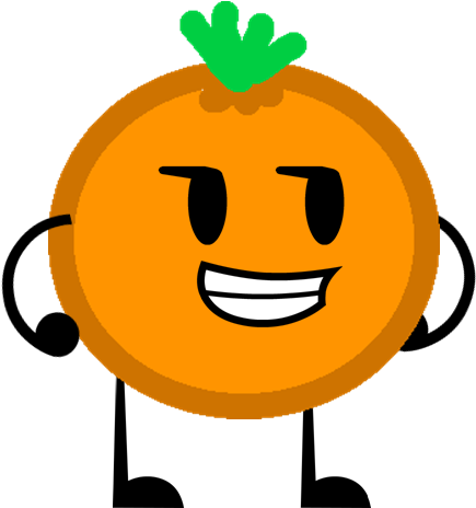 Orange-1 - Bfdi Armless Coiny (482x463)