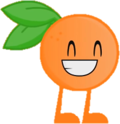 Orange - Object Planet Crayon Opr Pose (408x420)