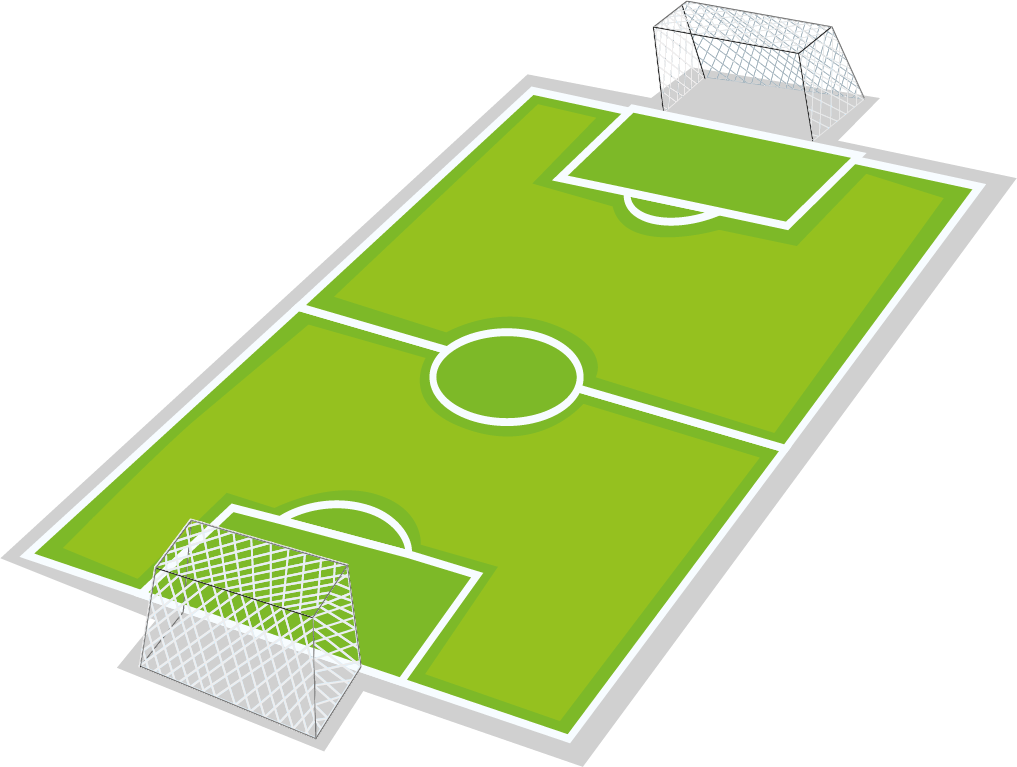 Football Pitch Stadium Clip Art - Campo De Futbol Render (1017x767)