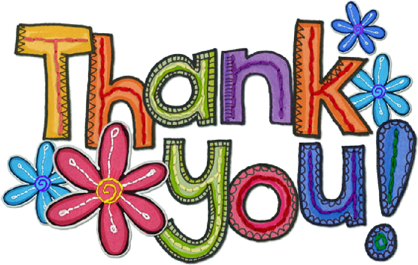 Thank You Flowery Patch - Thank You Clipart (920x627)