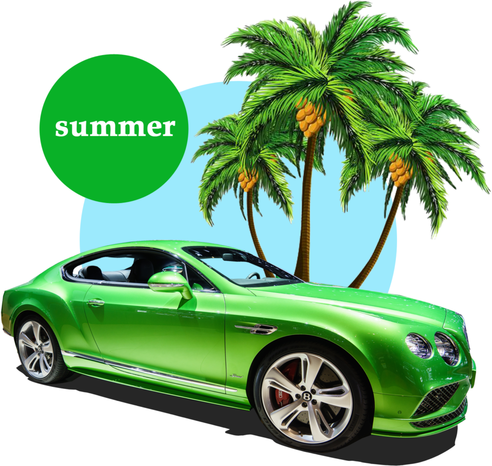 Free Summer Palm Tree Png - Summer Png (1024x1024)