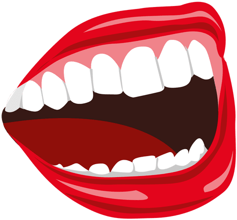 Mouth Encapsulated Postscript Clip Art - Laughing Mouth Png (512x512)