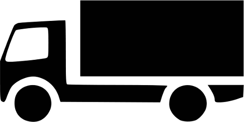 Truck Left Icon Png Image - Truck Icon Jpg (500x251)