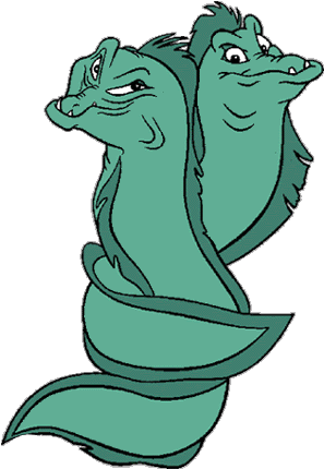 Flotsam And Jetsam Little Mermaid - Little Mermaid Flotsam Jetsam (313x442)