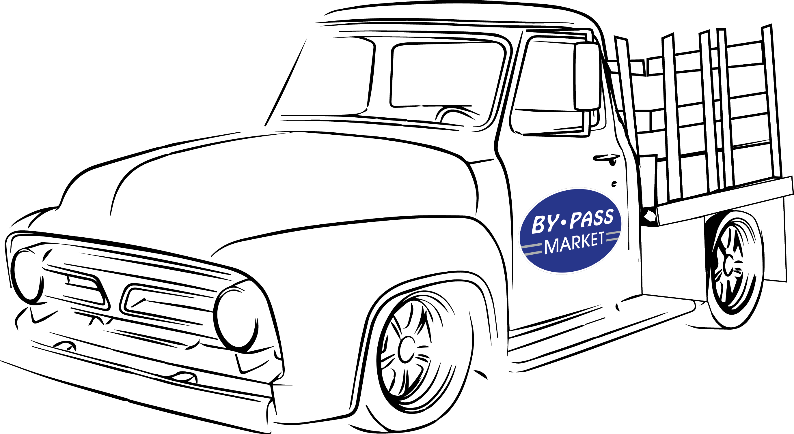 Look For Us At The "corner Of Convenience" Where Route - Pickup Truck (2750x1505)