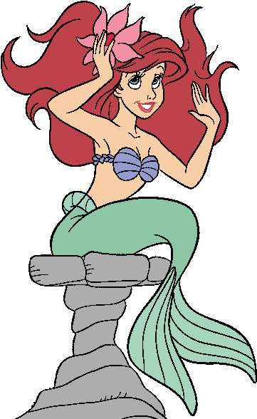 La Sirenita Es Una Película De Animación Del Año 1989, - Clip Art (370x593)