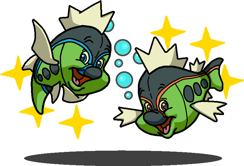 Shiny Basculin Flounder By Shawarmachine - The Little Mermaid (800x600)