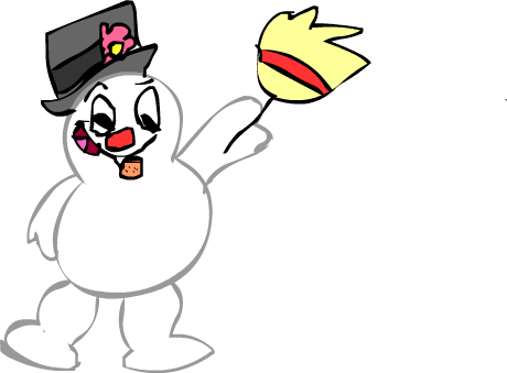 Squirrelador 4 0 Frosty The Snowman By Totallytunedin - Cartoon (460x339)