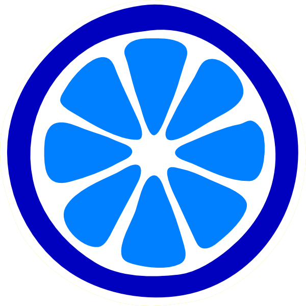 Pinky Lemonade Slice Svg Clip Arts 600 X 599 Px - Browser Market Share 2009 (600x599)