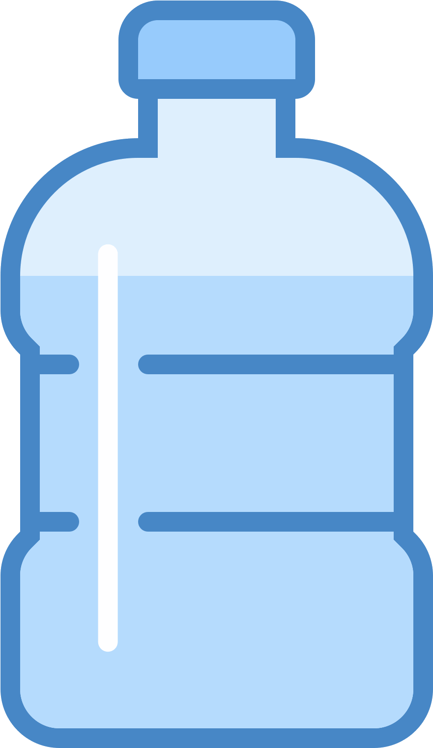 Bottle Of Water Icon - Plastic Water Bottles Clip Art Png (1600x1600)