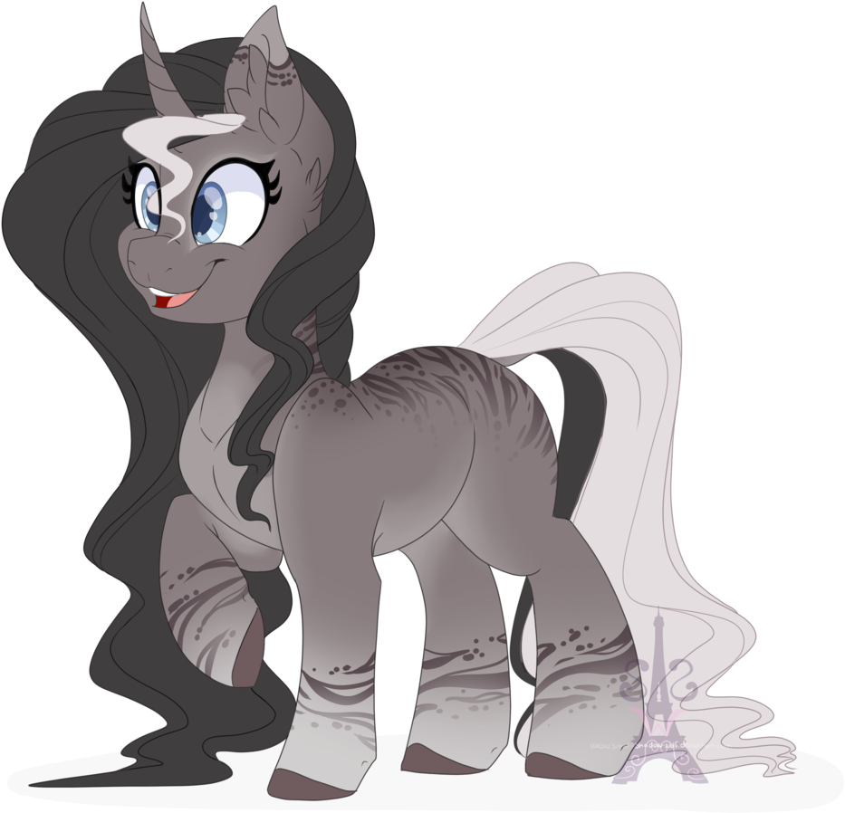 Silent Shadow Wolf, Female, Hybrid, Mare, Oc, Oc Only, - Design (1023x960)