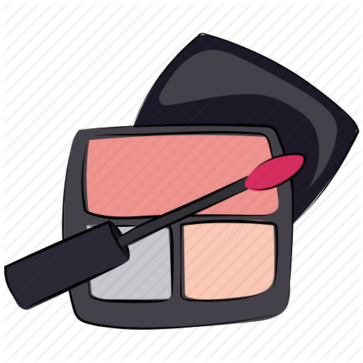 Eyeshadow Clipart Makeup Kit - Make Up Kit Icon (512x512)